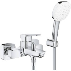 Змішувач для ванни Grohe Cubeo 1018140000 з душовим набором, хром