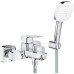 Змішувач для ванни Grohe Cubeo 1018140000 з душовим набором, хром
