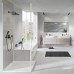 Змішувач для ванни Grohe Cubeo 1018142430 з душовим набором, чорний матовий Змішувач для ванни Grohe Cubeo 1018142430 з душовим набором, чорний матовий
