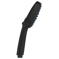 Змішувач для ванни Grohe Cubeo 1018142430 з душовим набором, чорний матовий