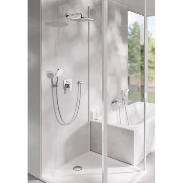 Змішувач прихованого монтажу для душу Grohe Cubeo 1017780000 із перемикачем на 2 положення, хром