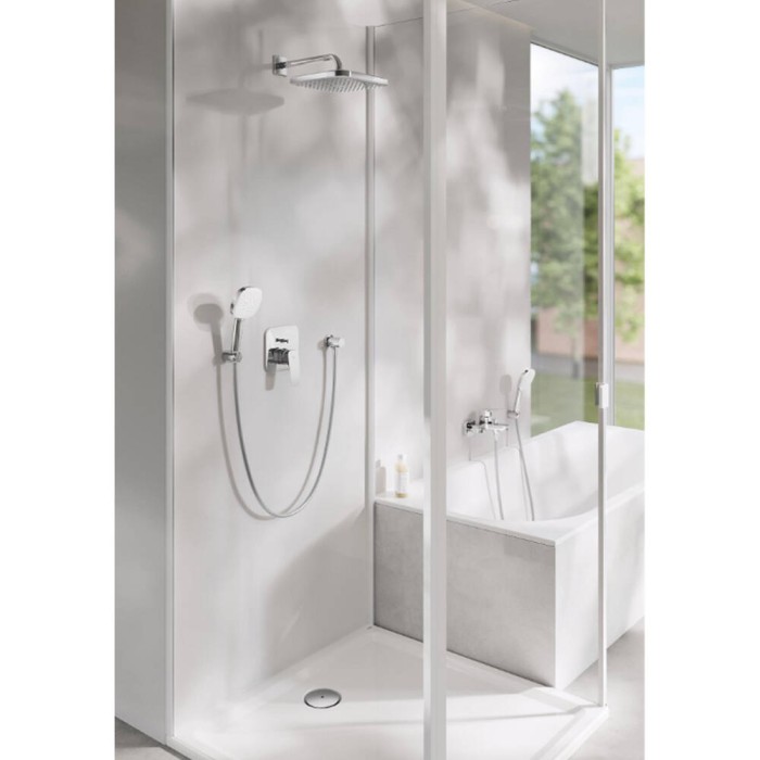 Змішувач прихованого монтажу для душу Grohe Cubeo 1017780000 із перемикачем на 2 положення, хром