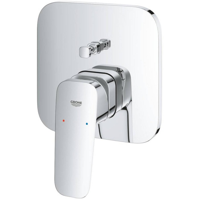 Змішувач прихованого монтажу для душу Grohe Cubeo 1017780000 із перемикачем на 2 положення, хром