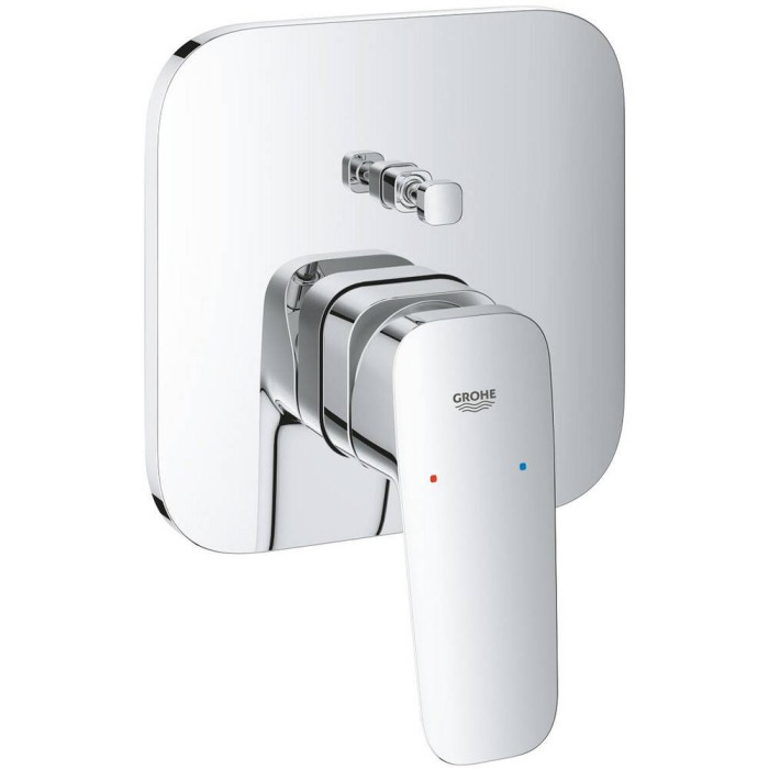 Змішувач прихованого монтажу для душу Grohe Cubeo 1017780000 із перемикачем на 2 положення, хром