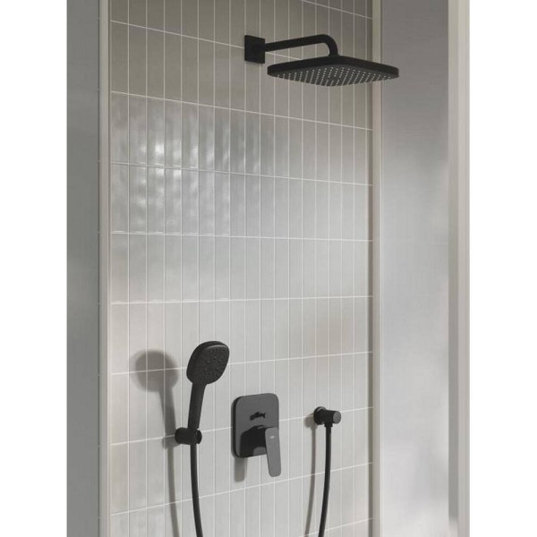 Душова система прихованого монтажу Grohe Cubeo 1053362430 чорний матовий