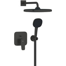 Душова система прихованого монтажу Grohe Cubeo 1053362430 чорний матовий