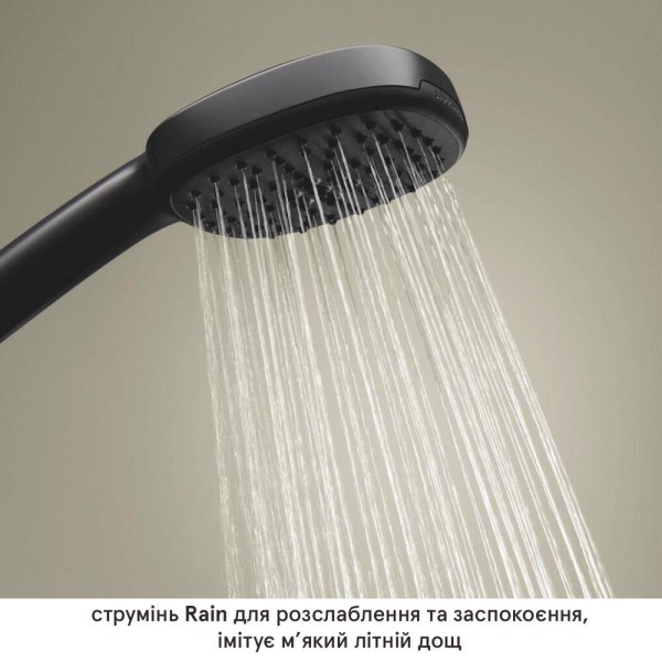 Душова система прихованого монтажу Grohe Cubeo 1053362430 чорний матовий