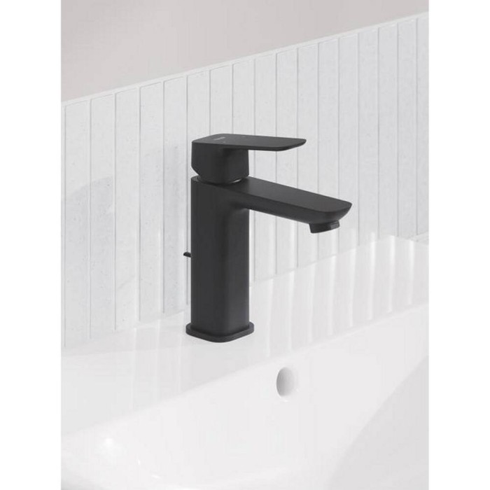 Змішувач для раковини Grohe Cubeo 1017572430 M-розмір, чорний матовий