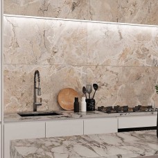 Керамограніт Cersanit Pulsar Beige Matt Rect 59,8x119,8 см