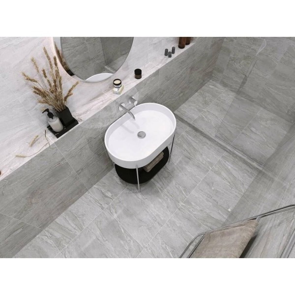 Керамограніт Golden Tile Marmo Milano Сірий 8М2520 60х60 см