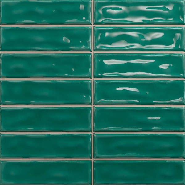 Плитка Ceramica Deseo Sticks emerald 20x20 см