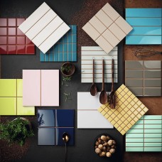 Плитка Ceramica Deseo Blanco brillo 5*5 20х20 см