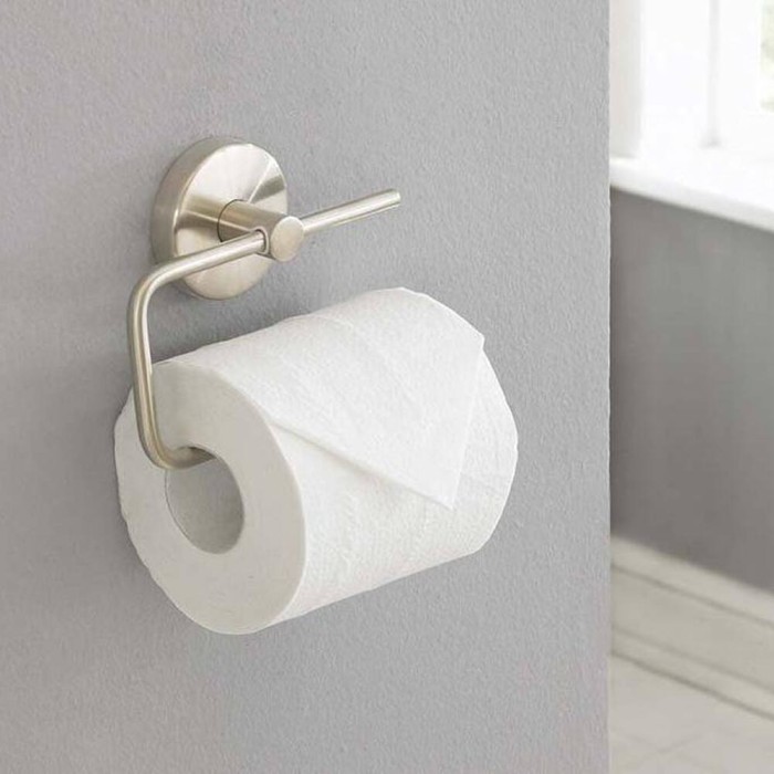 Тримач для туалетного паперу Hansgrohe Logis 40526820 без кришки, нікель матовий