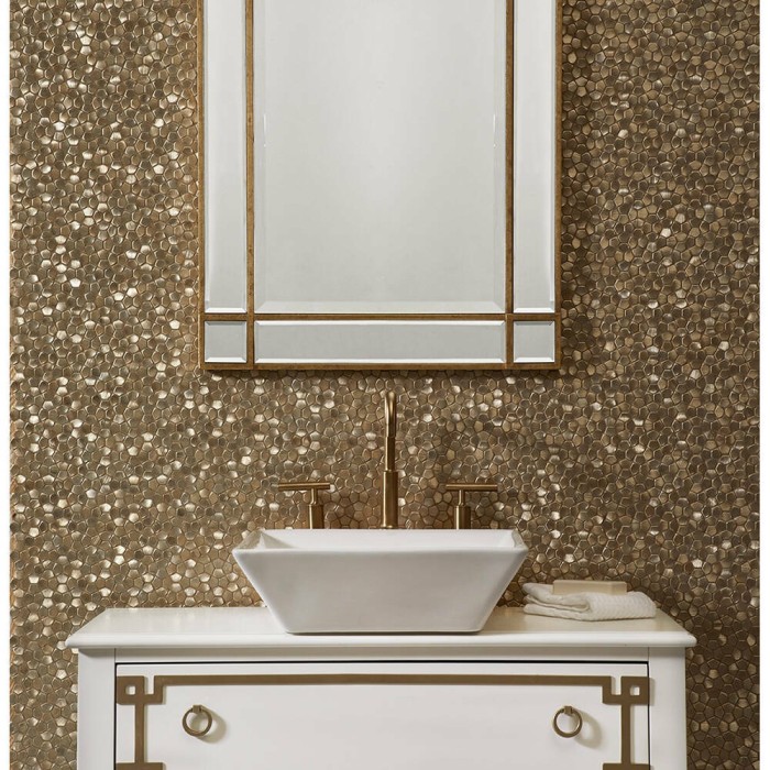 Мозаїка Mozaico De Lux V-Mos VHX-313 Metal Gold 30х30 см Мозаїка Mozaico De Lux V-Mos VHX-313 Metal Gold 30х30 см