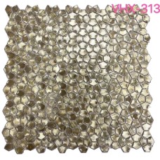 Мозаїка Mozaico De Lux V-Mos VHX-313 Metal Gold 30х30 см