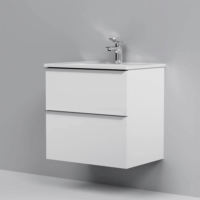 Тумба з раковиною AM.PM X-Joy S MTA-FHX0652WG-WCC0652WG підвісна 65 см, білий глянець