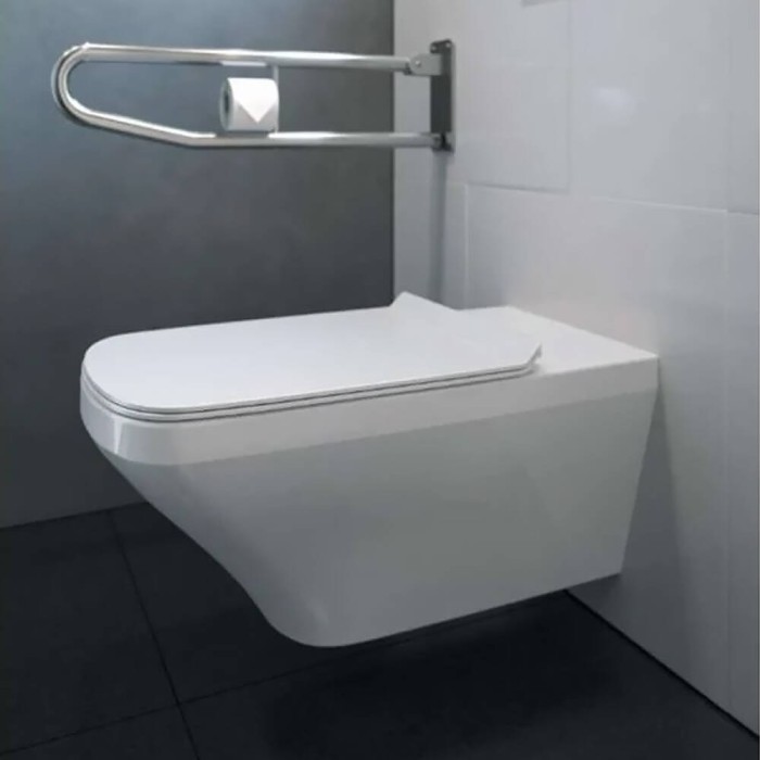 Унітаз підвісний Duravit DuraStyle 2559090000 безобідковий, білий глянець