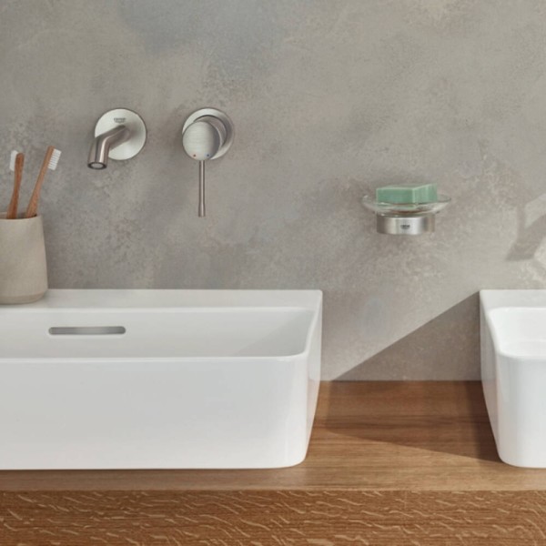 Змішувач прихованого монтажу для раковини Grohe Essence New 29192DC1 суперсталь