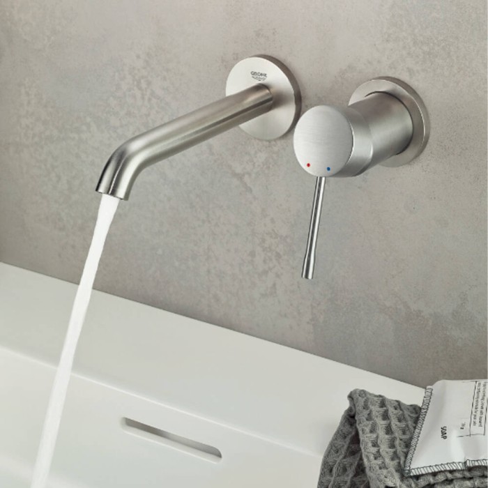 Змішувач прихованого монтажу для раковини Grohe Essence New 29192DC1 суперсталь Змішувач прихованого монтажу для раковини Grohe Essence New 29192DC1 суперсталь