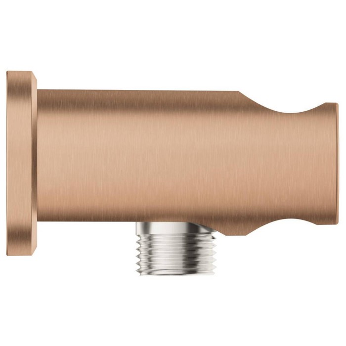 Шлангове підключення Grohe Rainshower 26658DL0 з тримачем для душу, теплий захід сонця (брашоване рожеве золото)