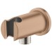 Шлангове підключення Grohe Rainshower 26658DL0 з тримачем для душу, теплий захід сонця (брашоване рожеве золото)