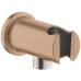 Шлангове підключення Grohe Rainshower 26658DL0 з тримачем для душу, теплий захід сонця (брашоване рожеве золото)