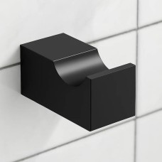 Гачок Decor Walther Corner 0561960 CO HAK1 одинарний, чорний матовий