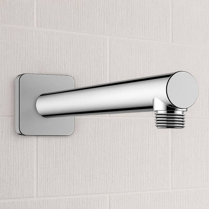 Тримач верхнього душу Hansgrohe Vernis Shape 26405000 настінний 24 см хром