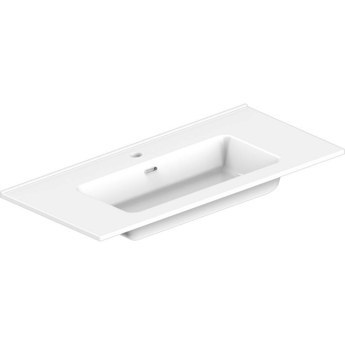 Тумба Devit Comfort 332100W 100 см з раковиною, біла