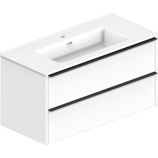 Тумба Devit Comfort 332100W 100 см з раковиною, біла
