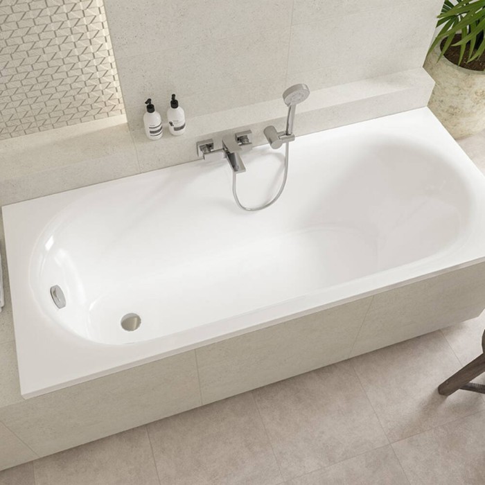Ванна акрилова Cersanit Octavia 150x70 см з ніжками PW01