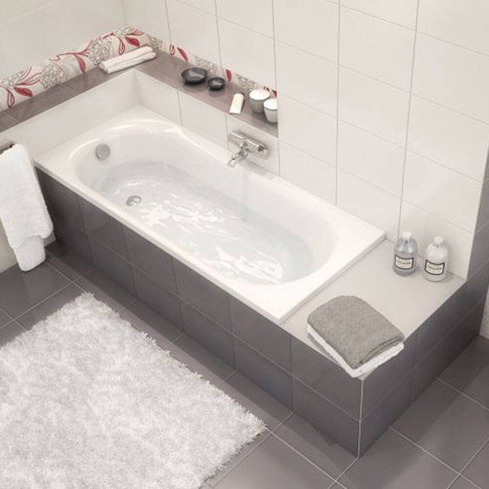 Ванна акрилова Cersanit Octavia 150x70 см з ніжками PW01