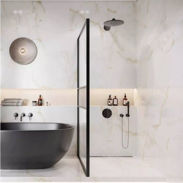 Керамограніт Ceramica Deseo Calacatta Oro Білий 2G0580 60Х60 см