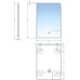 Дзеркало Devit Acqua 5255670 500х700 мм закруглене, з тачсенсором та LED підсвідкою
