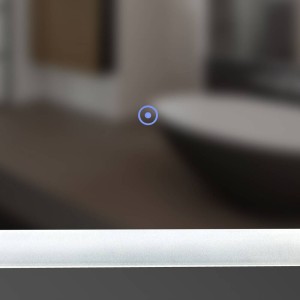 Дзеркало Devit Acqua 5255670 500х700 мм закруглене, з тачсенсором та LED підсвідкою