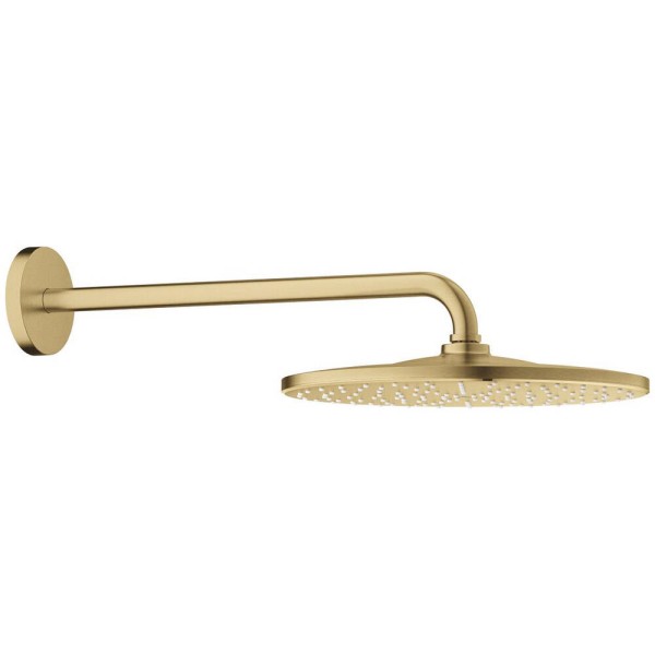 Верхній душ Grohe Rainshower 310 Mono 26558GN0 з кронштейном, брашоване золото