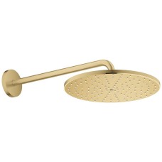 Верхній душ Grohe Rainshower 310 Mono 26558GN0 з кронштейном, брашоване золото