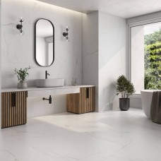 Керамограніт Almera Ceramsca (Spain) Lab. Bianco Mare Bianco 120x120 см