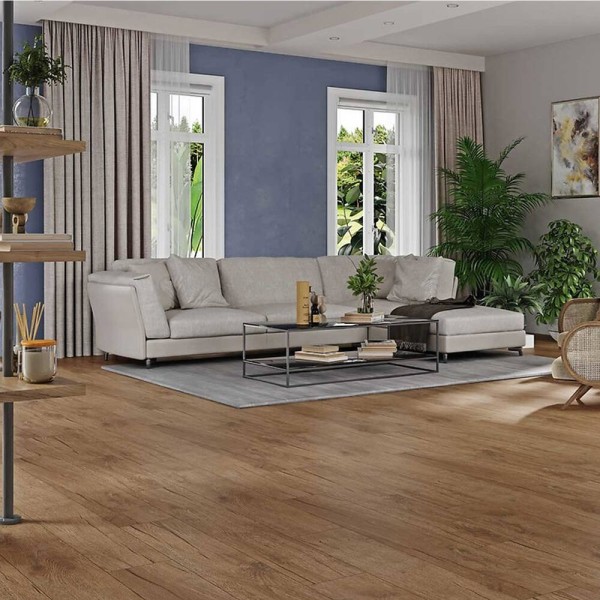 Керамограніт Cersanit Honeywood Brown Matt Rect 19,8x119,8 см