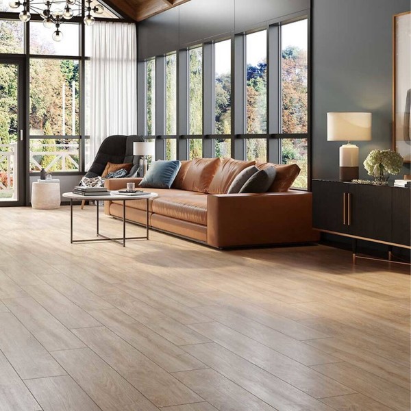 Керамограніт Cersanit Sensewood Beige Matt Rect** 19,8x119,8 см