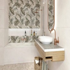 Керамограніт Golden Tile Oasis Concrete Айворі OSА980 60х120 см