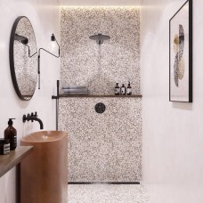 Керамограніт Golden Tile Oasis Concrete Айворі OSА980 60х120 см