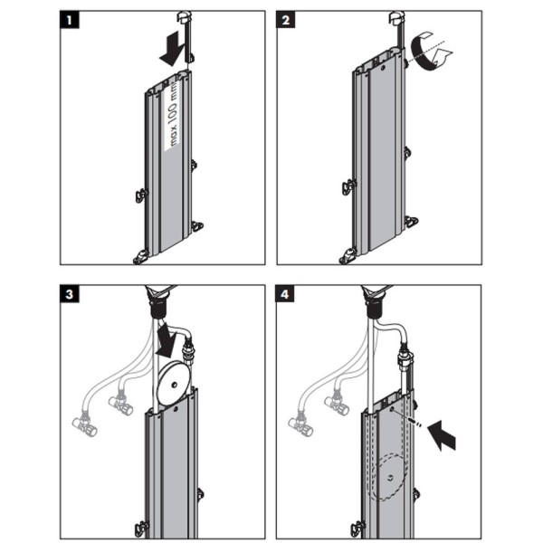 Компенсаційний елемент для sBox Hansgrohe 43333000 F12