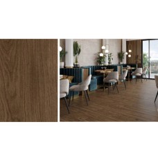 Керамограніт Cersanit Charmwood Brown Mat Rect** 19,8x119,8 см
