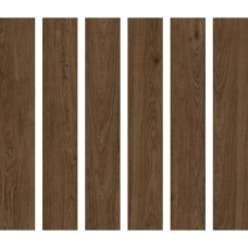 Керамограніт Cersanit Charmwood Brown Mat Rect** 19,8x119,8 см