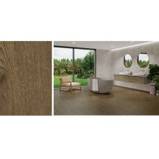Керамограніт Cersanit Emberwood Brown Mat Rect** 19,8x119,8 см