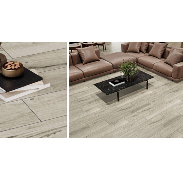 Керамограніт Cersanit Wildwood Cream Mat Rect 19,8х119,8 см