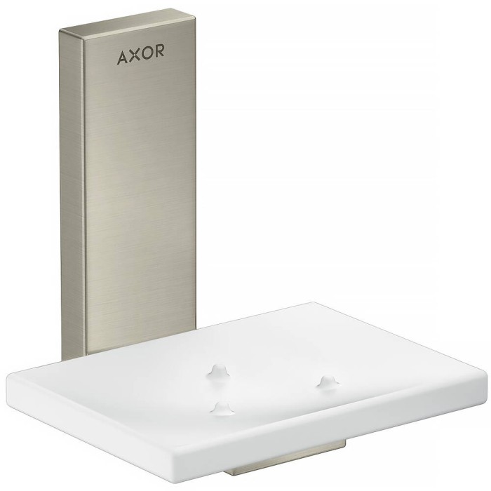 Мильниця Axor Universal Rectangular 42605800 з тримачем, сталевий