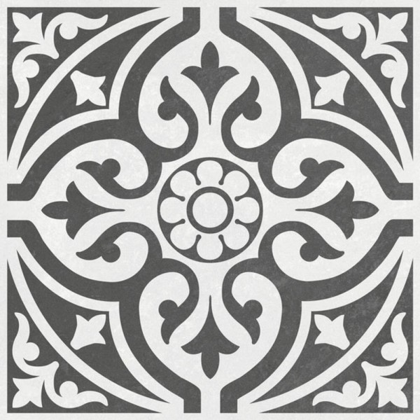 Плитка Ceramica Deseo Pav Ronda Black 45x45 см