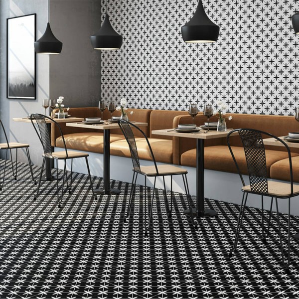 Плитка Ceramica Deseo Pav Poole White 45x45 см
